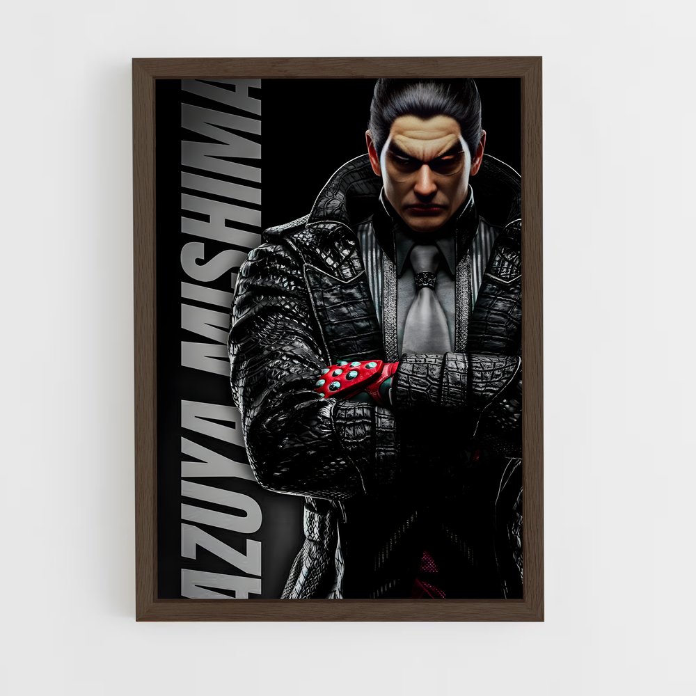 Poster Kazuya: L'Héritier de la Tempête – affiche Tekken (vue 5)